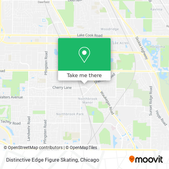 Distinctive Edge Figure Skating map