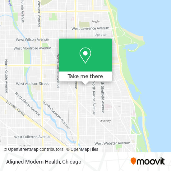 Aligned Modern Health map