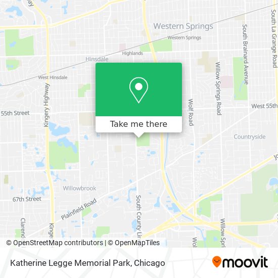 Mapa de Katherine Legge Memorial Park