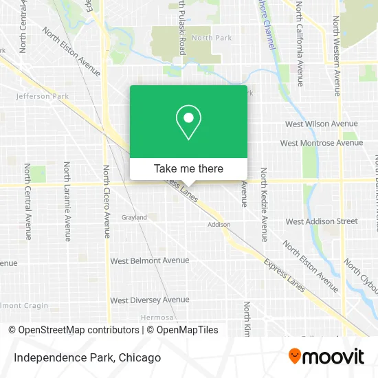 Independence Park map