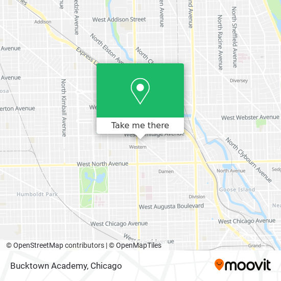 Bucktown Academy map