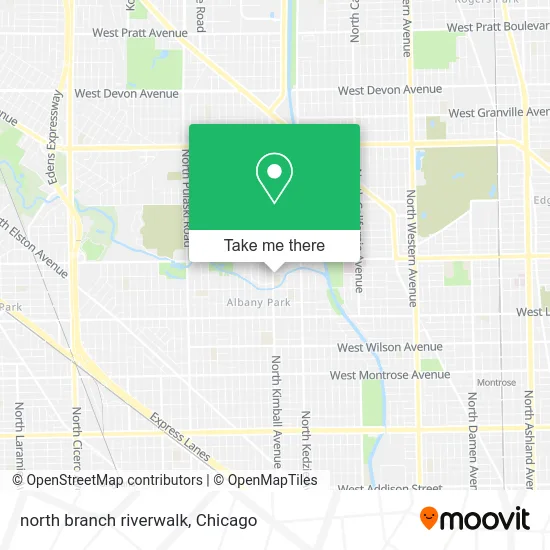 north branch riverwalk map