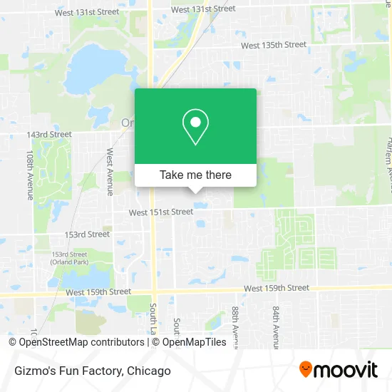 Gizmo's Fun Factory map