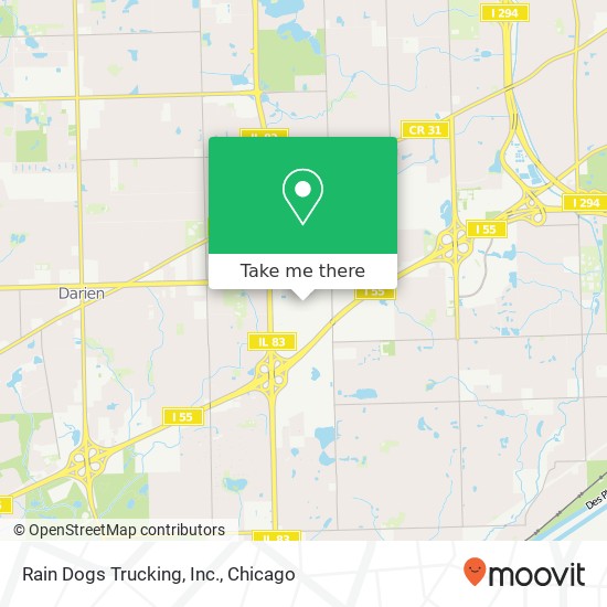 Rain Dogs Trucking, Inc. map