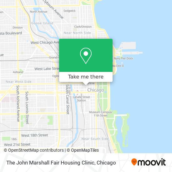 Mapa de The John Marshall Fair Housing Clinic