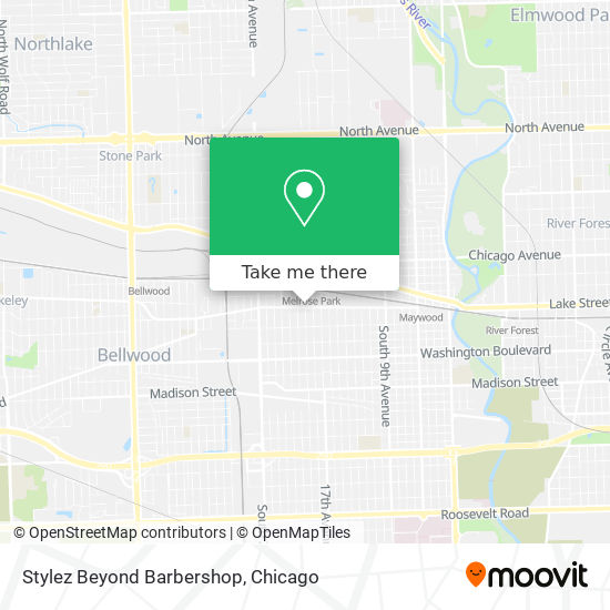 Stylez Beyond Barbershop map