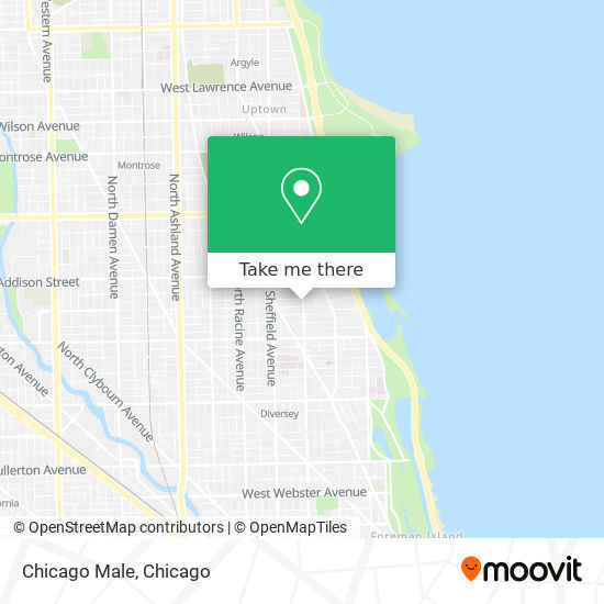Chicago Male map