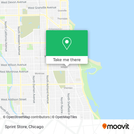 Sprint Store map