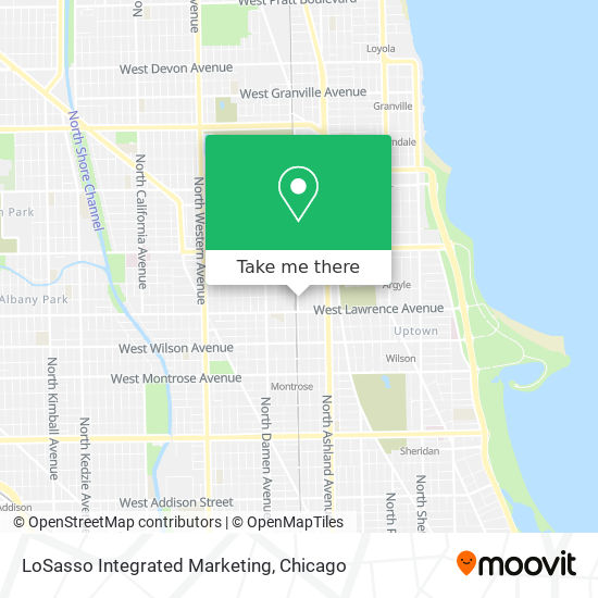 LoSasso Integrated Marketing map