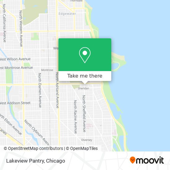 Lakeview Pantry map