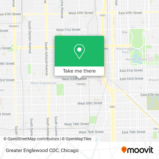 Greater Englewood CDC map