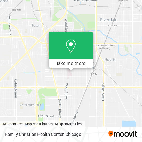 Mapa de Family Christian Health Center
