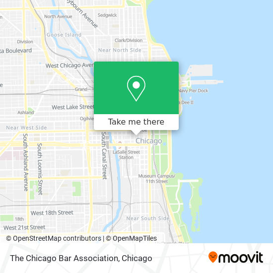 The Chicago Bar Association map