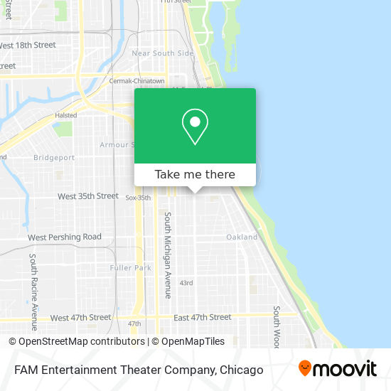 Mapa de FAM Entertainment Theater Company