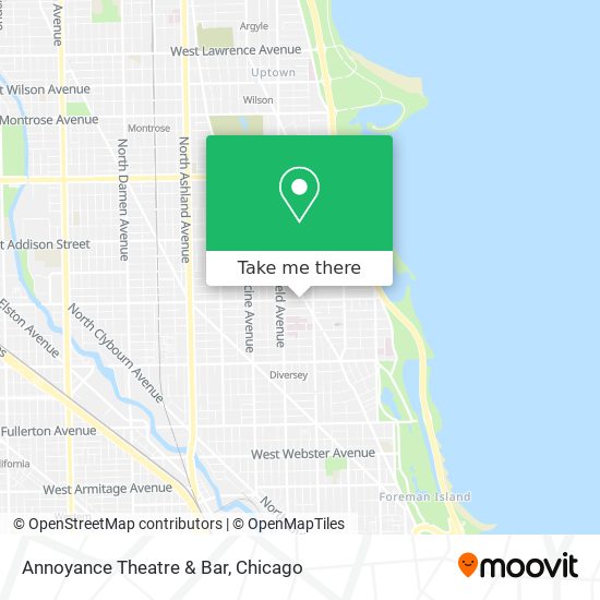 Annoyance Theatre & Bar map