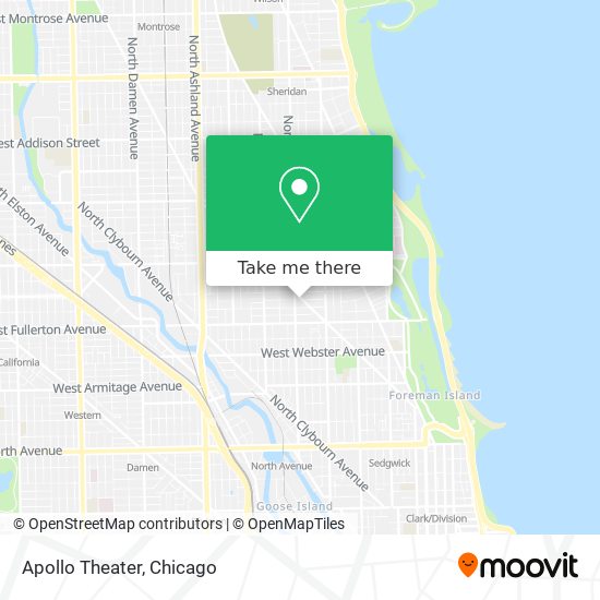 Apollo Theater map