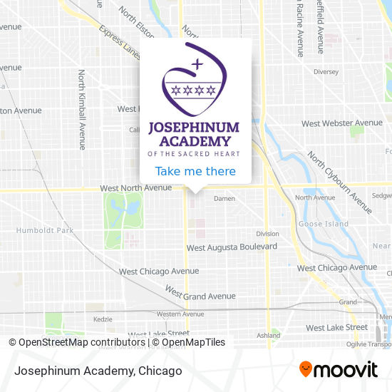 Mapa de Josephinum Academy