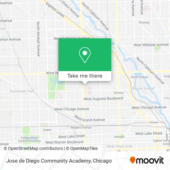 Mapa de Jose de Diego Community Academy