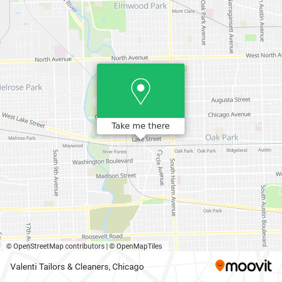 Valenti Tailors & Cleaners map