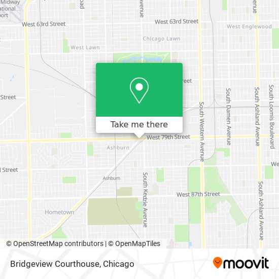 How to get to Bridgeview Courthouse in Chicago by Bus, Train or Chicago ...
