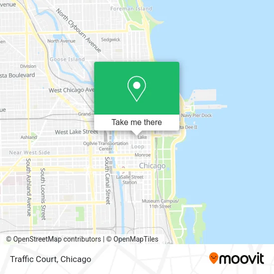 Traffic Court map