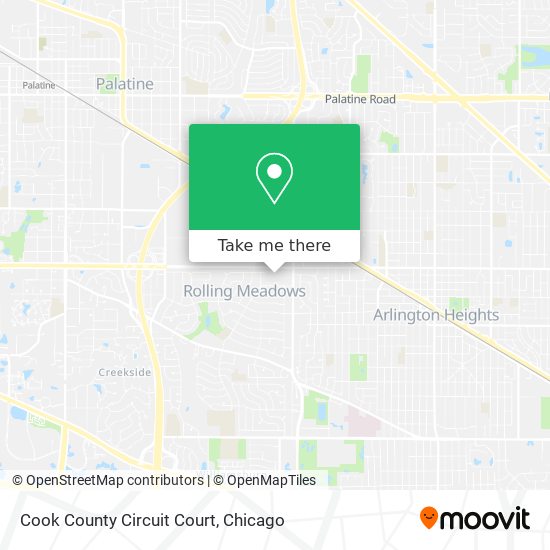 Cook County Circuit Court map