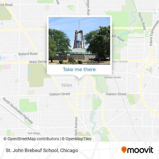 St. John Brebeuf School map