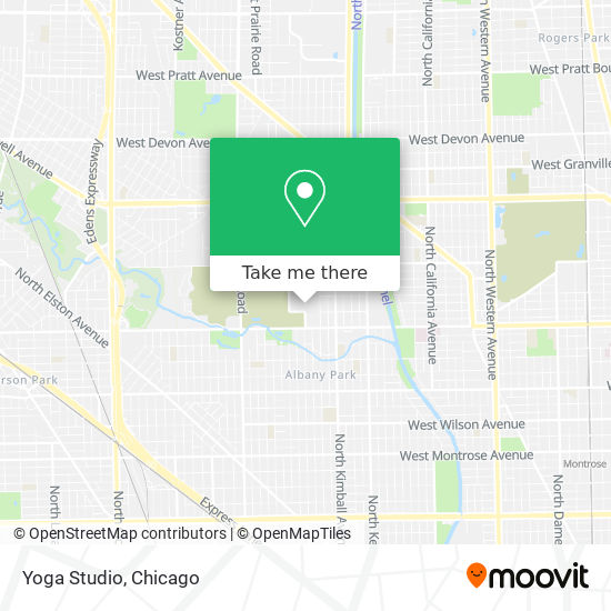 Yoga Studio map