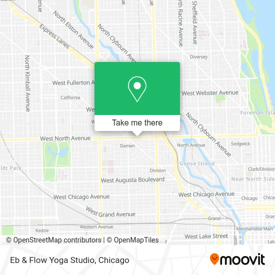 Eb & Flow Yoga Studio map