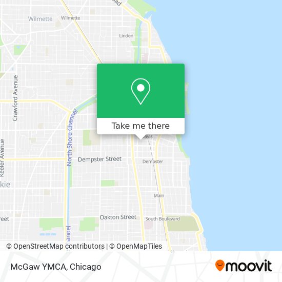 McGaw YMCA map