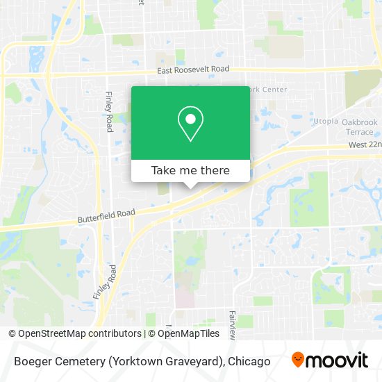 Mapa de Boeger Cemetery (Yorktown Graveyard)