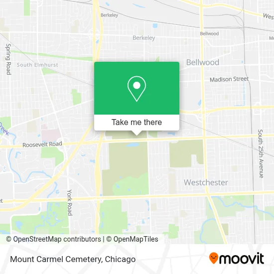 Mount Carmel Cemetery map