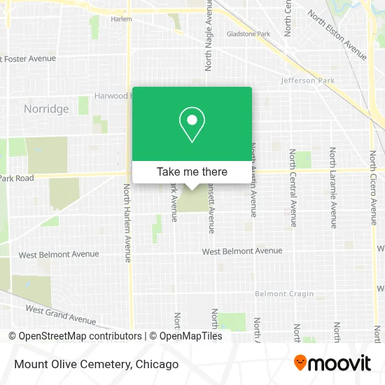 Mount Olive Cemetery map