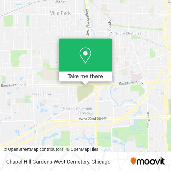 Mapa de Chapel Hill Gardens West Cemetery