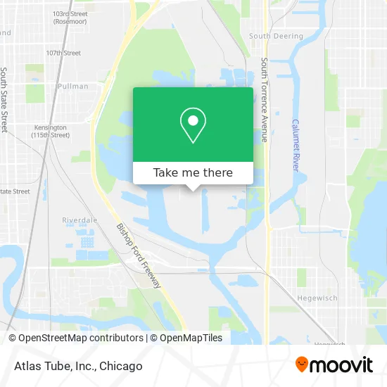 Atlas Tube, Inc. map
