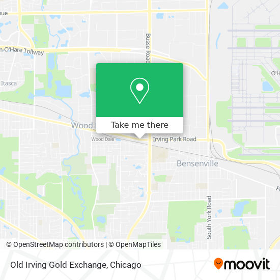 Mapa de Old Irving Gold Exchange