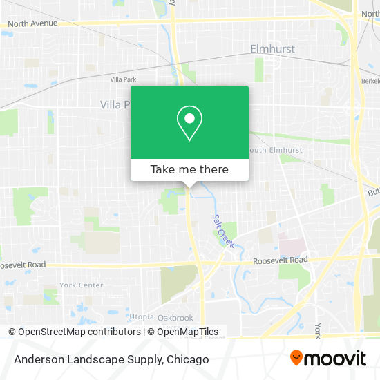Anderson Landscape Supply map