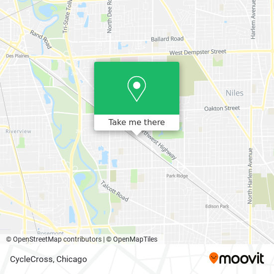 CycleCross map