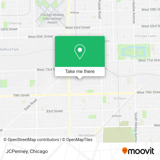 JCPenney map