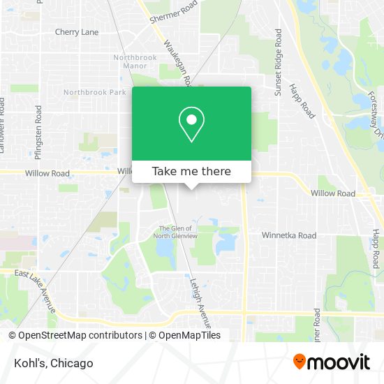 Kohl's map