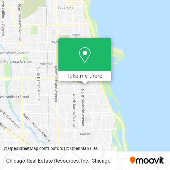 Mapa de Chicago Real Estate Resources, Inc.