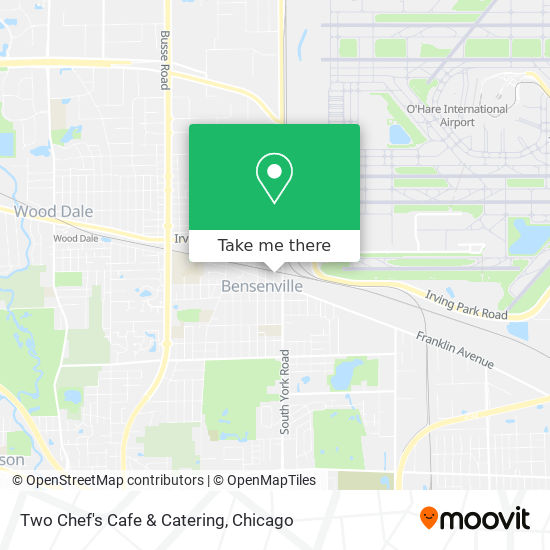 Two Chef's Cafe & Catering map