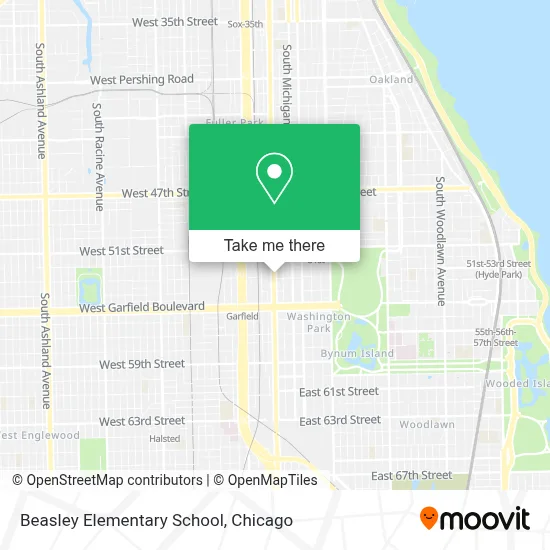 Beasley Elementary School map