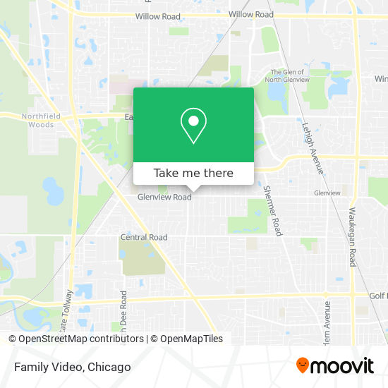 Family Video map