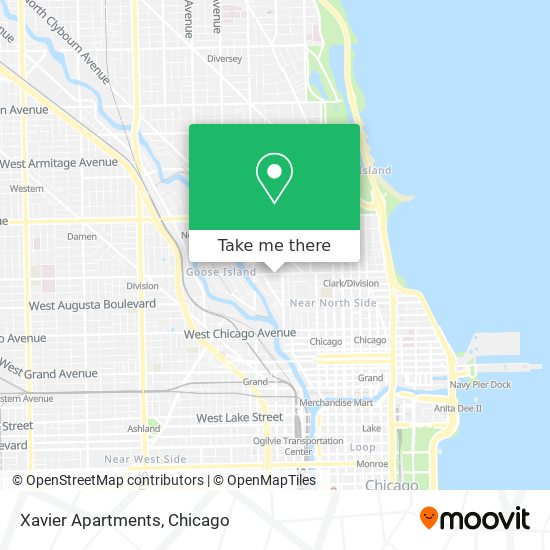 Xavier Apartments map