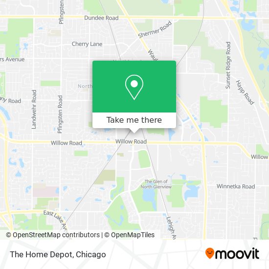 The Home Depot map