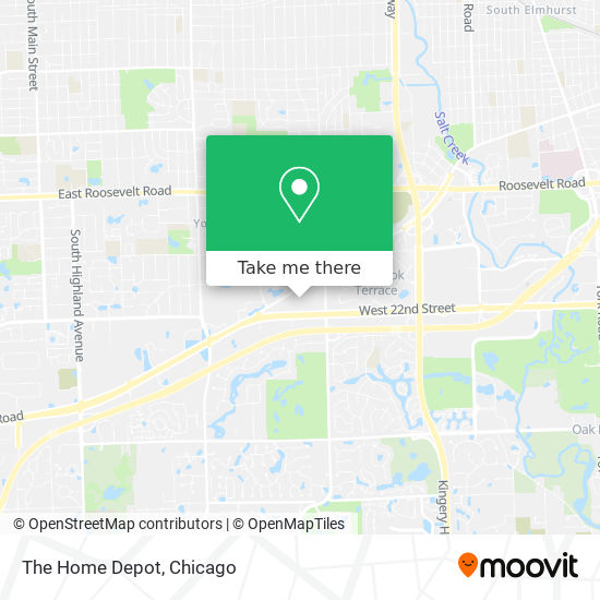 The Home Depot map