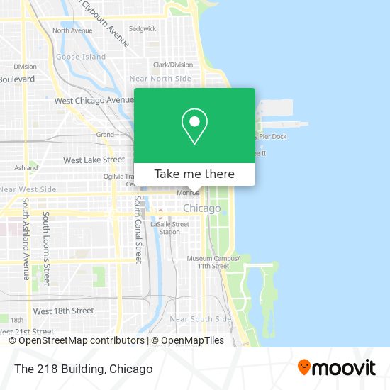 The 218 Building map