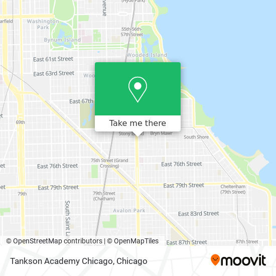 Tankson Academy Chicago map