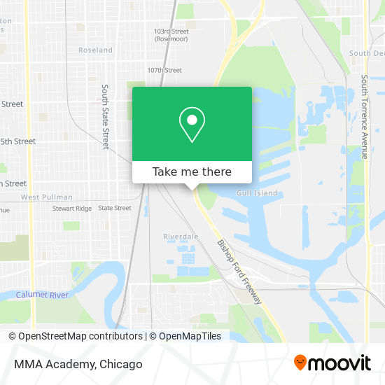 MMA Academy map